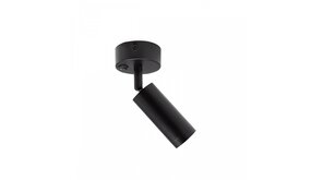Spectrum voor de installateur Wandspot Madara Slim incl. schakelaar - GU10 ⌀35mm - 36X95X165 - Zwart