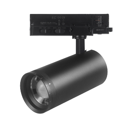 LED Railspot 3F -  Zoom Zwart - Max 2250 Lm - 20W - 30W Multi Lumen Switch | CCT Switch 2700K - 3000K - 4000K - 5 jaar garantie