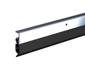 Ellen Opbouwprofiel Elro XL 230 – Aluminium met TPE afdichtlip – Voor draaiende ramen & deuren – 230 cm – Tochtwering tot 13 mm – Dagkantprofiel – Lage sluitweerstand – Alu - OKP