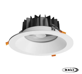 Spectrum voor de installateur DALI LED Downlight XL 310MM - Verzonken Wit - 19W 2850Lm - 3000K 930 Warm Wit | Zaagmaat 260MM DALI2 Dimbaar