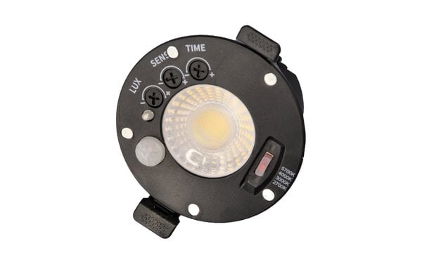 Macbright LED Downlight Inbouwspot IP65 - NORA SENSOR - 85MM - 6W 700lm - CCT 827/830/840/857 |  Zaagmaat 68mm - Beweging en Lux sensor