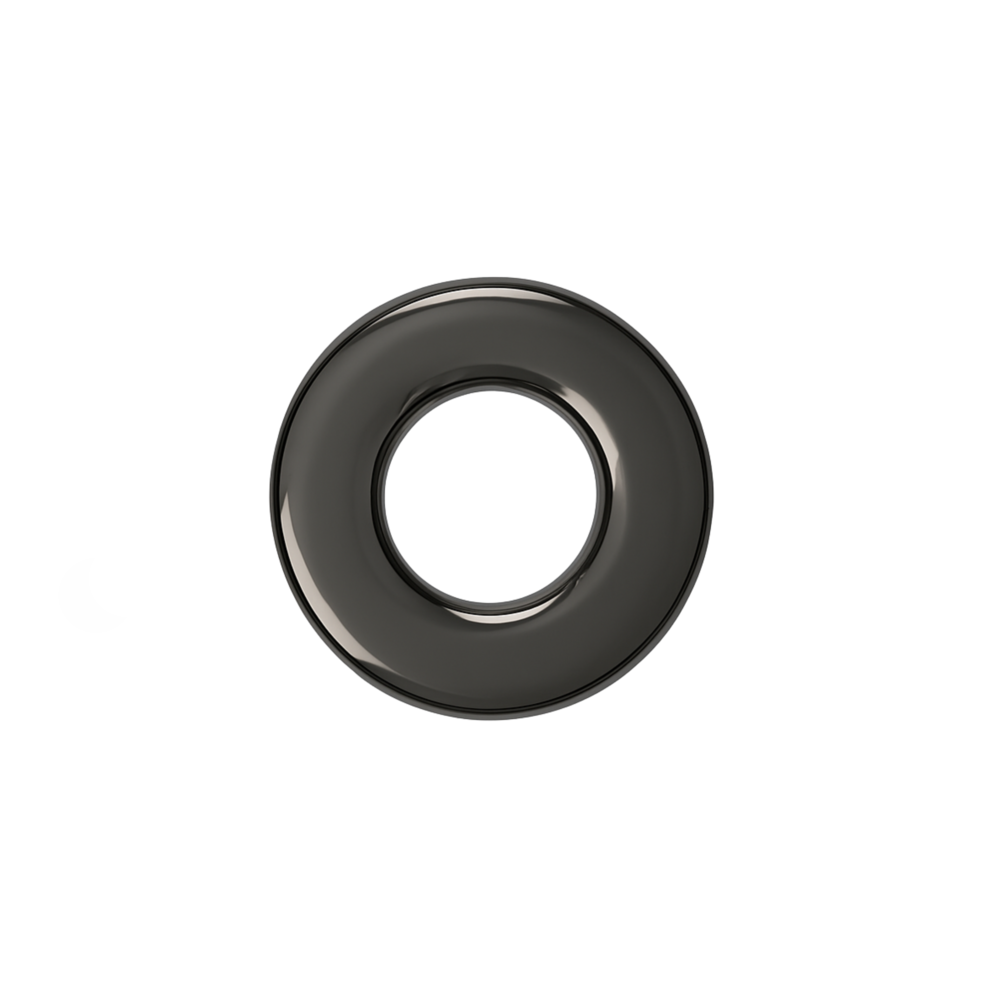 Macbright LED Inbouwspot NORA  Toebehoren | Gun Metal / Zwart Chrome Sierrand 85MM