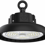 LCB LED Europe  LED UFO Highbay IP65 - 70W/100W/130W 21.000lm - Lichtkleur Optioneel | 90 Graden Stralingshoek - Power switch - Niet Dimbaar