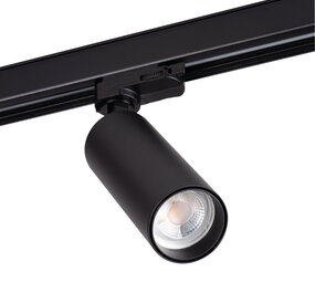 Kanlux Railspot 3-Fase Zwart – 150MM Slim Line - ACORD ATL2 – 1-Lichts GU10 Fitting – Universeel voor 3F Rails