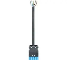 Wieland Aansluitstekker 2 Meter - GST18i5 MALE Pastelblauw – Kabelverbinder 5×1.5mm² | 5P DALI connector -  Type 92.257.2074.9 H05Z1Z1-F B2CA