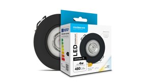 Modee Lighting LED inbouwspot - Zwart - 4W - 3CCT - 3000K/4000K/6500K - 480lm - IP44 - 80mm - Kantelbaar - Dimbaar | Zaagmaat 68mm Modee Lighting LED inbouwspot - Zwart - 4W - 3CCT - 3000K/4000K/6500K - 480lm - IP44 - 80mm - Kantelbaar - Dimbaar | Zaagmaat 68mm