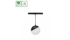 Spectrum voor de installateur LED 48V Dimbare Magnetische Hanglamp Globe - 5W 400Lm | Tunable White 2700-6500K | Zigbee 3.0 Shift systeem