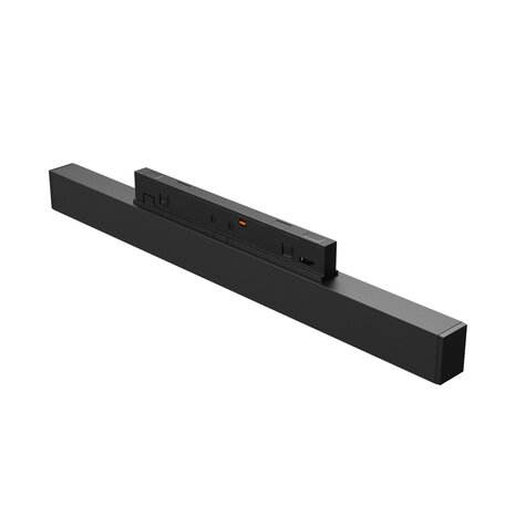Spectrum voor de installateur LED Railsysteem NANO SHIFT - Grid S Linear - Zwart - 10W - 3000K Warm Wit - 1180lm - IP20 - 196x12x30mm | 48V Magnetische Railspot
