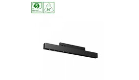 Spectrum voor de installateur LED Railsysteem NANO SHIFT - Grid S Linear - Zwart - 10W - 3000K Warm Wit - 1180lm - IP20 - 196x12x30mm | 48V Magnetische Railspot