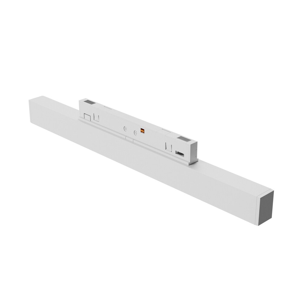 Spectrum voor de installateur LED Railsysteem NANO SHIFT - Grid S Linear - Wit - 10W - 3000K Warm Wit - 1180lm - IP20 - 196x12x30mm | 48V Magnetische Railspot
