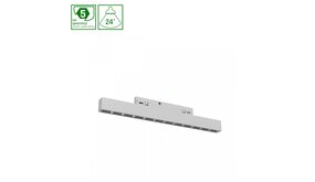 Spectrum LED Railsysteem NANO SHIFT - Grid S Linear - Wit - 10W - 3000K Warm Wit - 1180lm - IP20 - 196x12x30mm | 48V Magnetische Railspot Spectrum LED Railsysteem NANO SHIFT - Grid S Linear - Wit - 10W - 3000K Warm Wit - 1180lm - IP20 - 196x12x30mm | 48V Magnetische Railspot