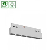 Spectrum voor de installateur LED Railsysteem NANO SHIFT - Grid Xs Linear - Wit - 6W - 3000K Warm Wit - 500lm - IP20 - 100x12x30mm | 48V Magnetische Railspot