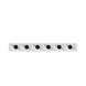 Spectrum voor de installateur LED Railsysteem NANO SHIFT - Grid Xs Linear - Wit - 6W - 3000K Warm Wit - 500lm - IP20 - 100x12x30mm | 48V Magnetische Railspot