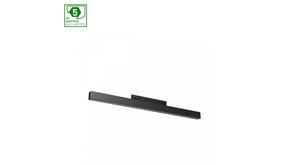 Spectrum voor de installateur: Betaalbare kwaliteit en veelzijdige LED-oplossingen LED Railsysteem NANO SHIFT - Line S Linear - Zwart - 10W - 3000K Warm Wit - 955lm - IP20 - 300x12x30mm | 48V Magnetische Railspot