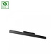 Spectrum voor de installateur LED Railsysteem NANO SHIFT - Line S Linear - Zwart - 10W - 3000K Warm Wit - 955lm - IP20 - 300x12x30mm | 48V Magnetische Railspot