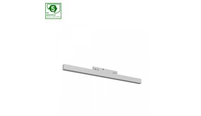 Spectrum voor de installateur: Betaalbare kwaliteit en veelzijdige LED-oplossingen LED Railsysteem NANO SHIFT - Line S Linear - Wit - 10W - 3000K Warm Wit - 955lm - IP20 - 300x12x30mm | 48V Magnetische Railspot