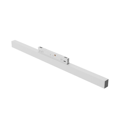 Spectrum voor de installateur LED Railsysteem NANO SHIFT - Line S Linear - Wit - 10W - 3000K Warm Wit - 955lm - IP20 - 300x12x30mm | 48V Magnetische Railspot