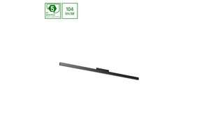 Spectrum voor de installateur: Betaalbare kwaliteit en veelzijdige LED-oplossingen LED Railsysteem NANO SHIFT - Line M Linear - Zwart - 20W - 3000K Warm Wit - 2085lm - IP20 - 600x12x30mm | 48V Magnetische Railspot