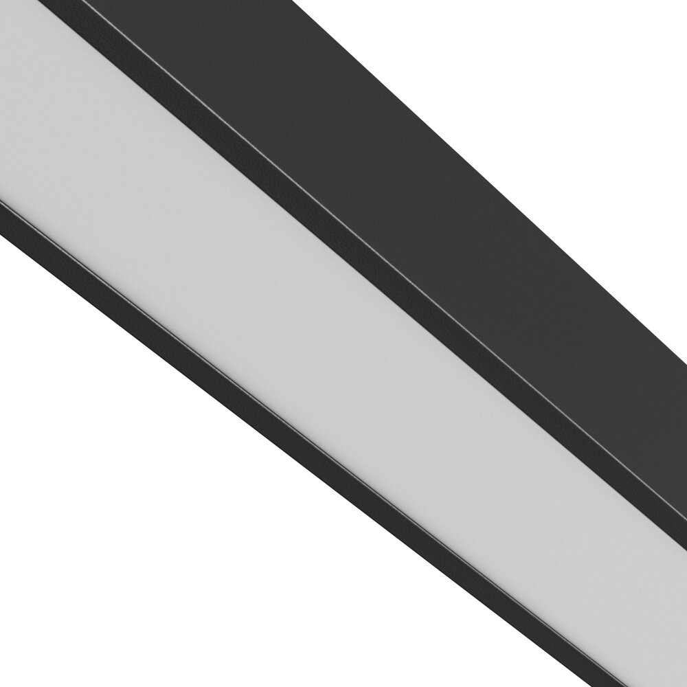 Spectrum voor de installateur: Betaalbare kwaliteit en veelzijdige LED-oplossingen LED Railsysteem NANO SHIFT - Line M Linear - Zwart - 20W - 3000K Warm Wit - 2085lm - IP20 - 600x12x30mm | 48V Magnetische Railspot