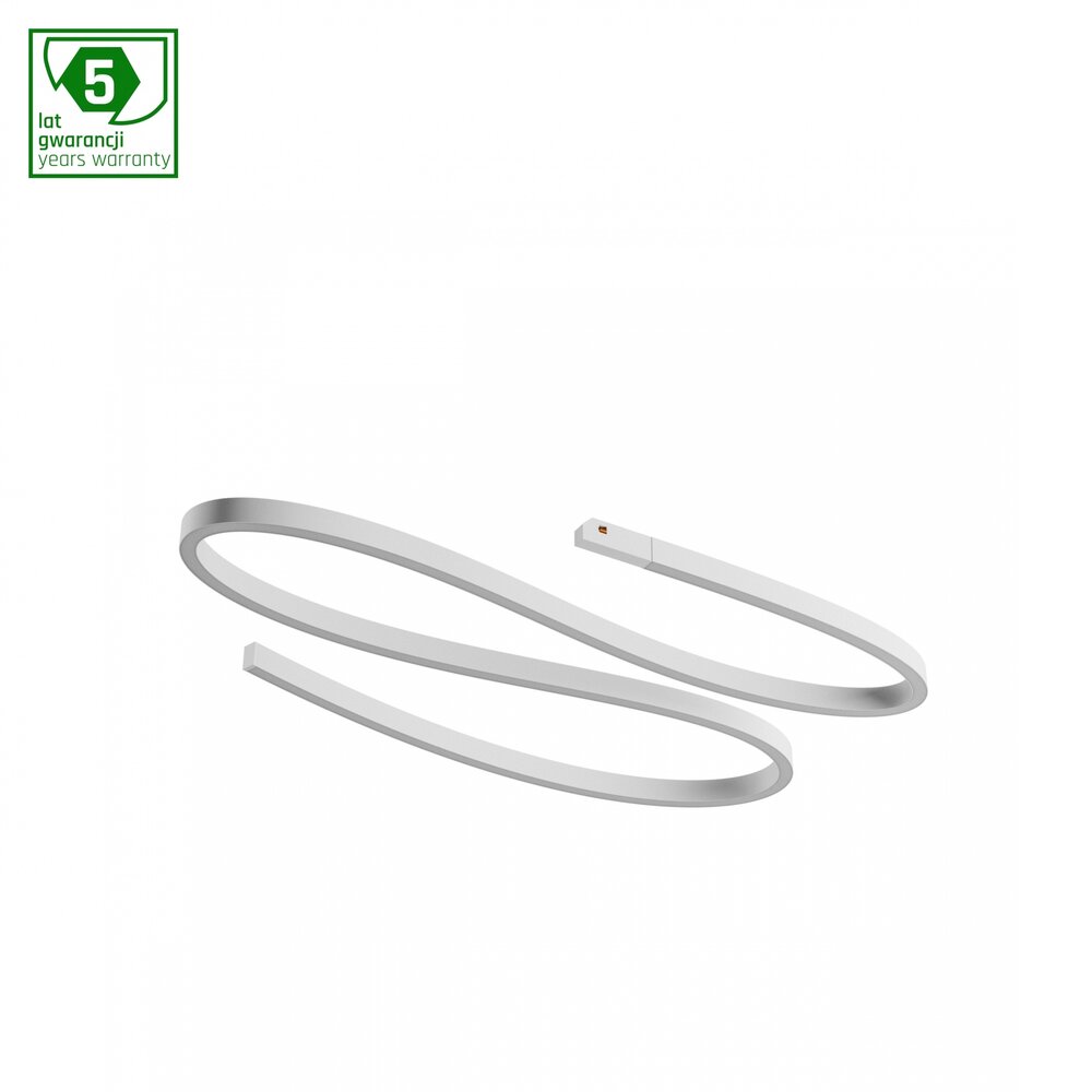 Spectrum voor de installateur: Betaalbare kwaliteit en veelzijdige LED-oplossingen LED Railsysteem NANO SHIFT - Stripe L - Wit - 12W - 3000K Warm Wit - 1180lm - IP20 - 1026x6x10mm | 48V magnetische Railspot