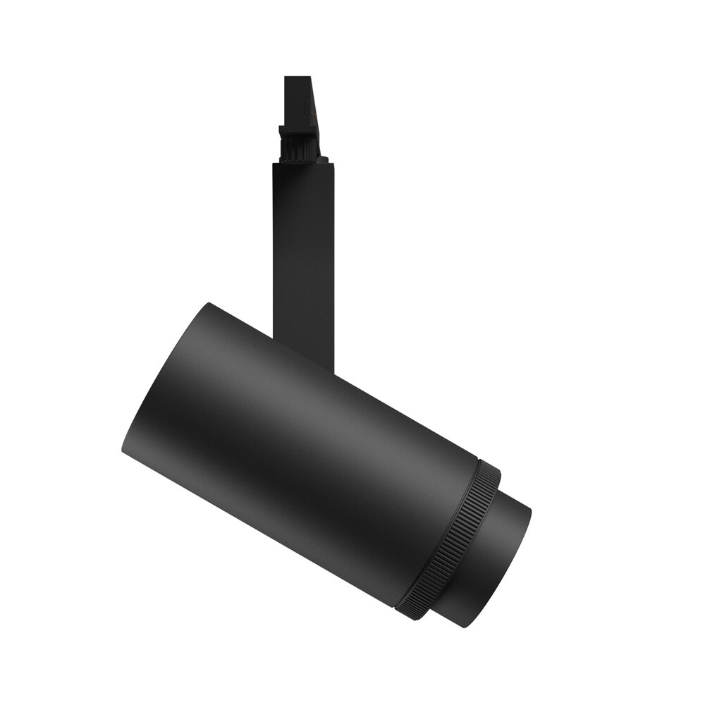 Spectrum voor de installateur LED Railsysteem NANO SHIFT - Spot Zoom - Zwart - 7W - 3000K Warm Wit - 615lm - IP20 - 40x80x145mm | 48V magnetische Railspot