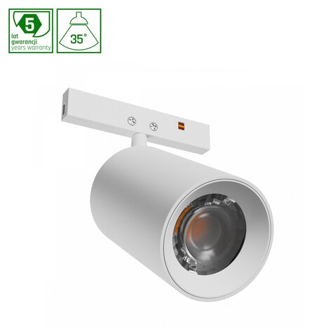 Spectrum voor de installateur: Betaalbare kwaliteit en veelzijdige LED-oplossingen LED Railsysteem NANO SHIFT - SPOT - Wit- 5W - 3000K Warm Wit - 390lm - IP20 - 35x55x81mm | 48V Magnetische Railspot Spectrum voor de installateur: Betaalbare kwaliteit en veelzijdige LED-oplossingen LED Railsysteem NANO SHIFT - SPOT - Wit- 5W - 3000K Warm Wit - 390lm - IP20 - 35x55x81mm | 48V Magnetische Railspot