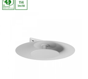 Spectrum voor de installateur LED Railsysteem NANO SHIFT - Schotel - Wit- 7W - 3000K Warm Wit - 615lm - IP20 - 170x40mm | 48V magnetische Railspot