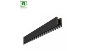 Spectrum voor de installateur: Betaalbare kwaliteit en veelzijdige LED-oplossingen LED Railsysteem NANO SHIFT - Spanningsrail 1 meter - zwart| 48V magnetische Spanningsrail