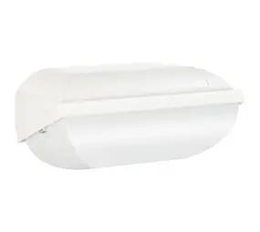 Philips LED Verlichting | Officieel distributeur LED Bulkhead Coreline BWC120 Wit 14W 1800lm - 830 Warm Wit | 282x178mm - IP54 - Lichtsensor