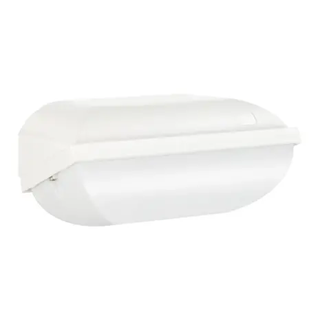 Philips LED Verlichting | Officieel distributeur LED Bulkhead Coreline BWC120 Wit 14W 1800lm - 830 Warm Wit | 282x178mm - IP54 - Lichtsensor