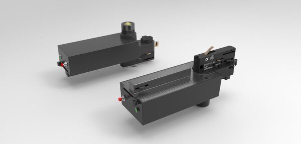 LCB LED Europe  LED Spanningsrail 3-Fase Noodarmatuur - Zwart - 3W - 5700K -