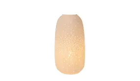 Lucide FLORES - Tafellamp - Ø 17,5 cm - 1xE14 - Wit Lucide FLORES - Tafellamp - Ø 17,5 cm - 1xE14 - Wit