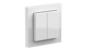 Casambi Casambi Kinetische Wandbediening - Mat Wit | Scene Schakeling met Dubbele Klikschakelaar - Batterij- en Bedradingsvrij Casambi Casambi Kinetische Wandbediening - Mat Wit | Scene Schakeling met Dubbele Klikschakelaar - Batterij- en Bedradingsvrij