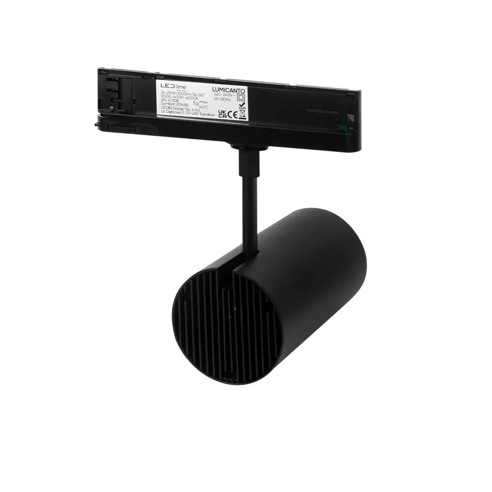 LED line verlichting - Betaalbare Professionele LED Oplossingen LED Railspot Lumicanto zwart 14-29W 1440-3200lm - Multi Color Switch | Beste Kleurweergave - 36°/60° bundel | 5 jaar garantie