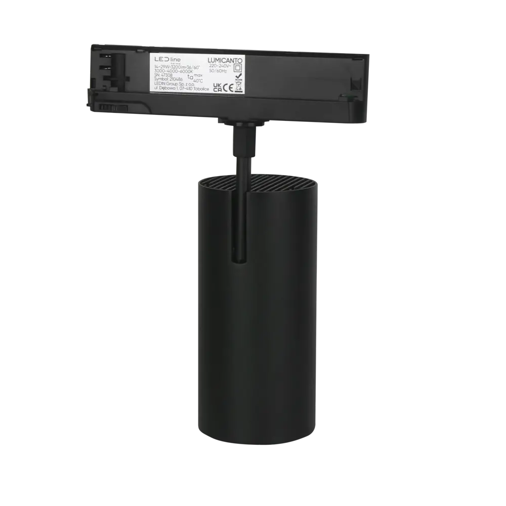 LED line verlichting - Betaalbare Professionele LED Oplossingen LED Railspot Lumicanto zwart 14-29W 1440-3200lm - Multi Color Switch | Beste Kleurweergave - 36°/60° bundel | 5 jaar garantie