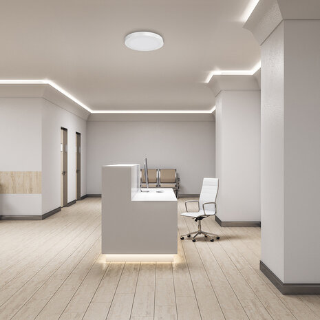 Braytron LED Plafondlamp - 12W 1120 - CCT - Wit - Rond