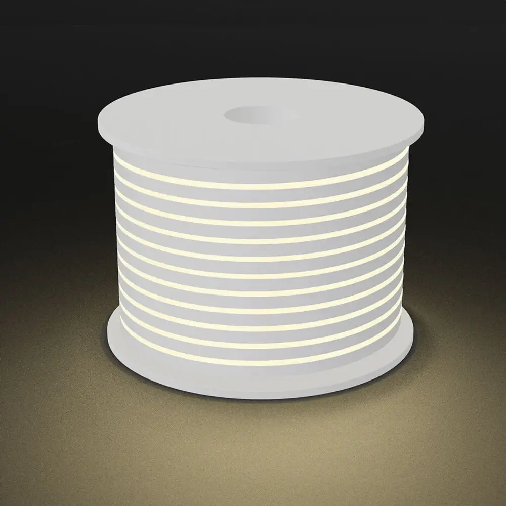 Braytron LED Strip - 100m - 230V AC - 6W 350lm p/m - 3000K 830 - Neon - IP65 Braytron LED Strip - 100m - 230V AC - 6W 350lm p/m - 3000K 830 - Neon - IP65