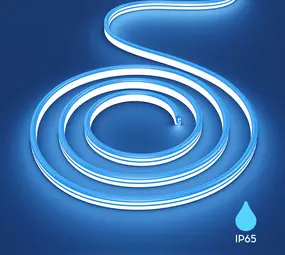 Braytron LED Strip - 100m - 230V AC - 6W 350lm p/m - Blauw - Neon - IP65