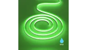 Braytron LED Strip - 100m - 230V AC - 6W 350lm p/m - Groen - Neon - IP65 Braytron LED Strip - 100m - 230V AC - 6W 350lm p/m - Groen - Neon - IP65