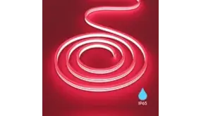 Braytron LED Strip - 100m - 230V AC - 6W 350lm p/m - Rood - Neon - IP65 Braytron LED Strip - 100m - 230V AC - 6W 350lm p/m - Rood - Neon - IP65