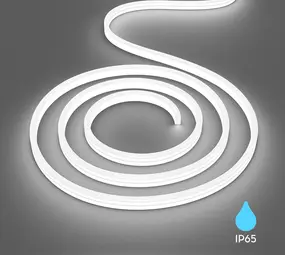 Braytron LED Strip - 100m - 230V AC - 6W 350lm p/m - 6500K 865 - Neon - IP65