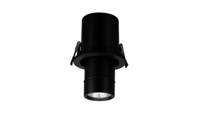 LCB LED LED Inbouw richtspot - Rond 115mm - GU10 Fitting - Zwart  | Zaagmaat 75mm LCB LED LED Inbouw richtspot - Rond 115mm - GU10 Fitting - Zwart  | Zaagmaat 75mm