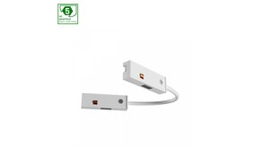Spectrum LED Railsysteem Mini NANO SHIFT – Toebehoren | Elastische Elektrische Connector Wit – SYSTEM SHIFT NANO | Voor 48 V Magnetische Mini-Rails – Installateurs & Elektrotechniek