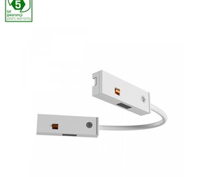 Spectrum voor de installateur LED Railsysteem Mini NANO SHIFT – Toebehoren | Elastische Elektrische Connector Wit – SYSTEM SHIFT NANO | Voor 48 V Magnetische Mini-Rails – Installateurs & Elektrotechniek