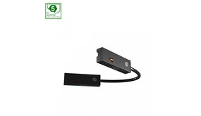 Spectrum voor de installateur LED Railsysteem Mini NANO SHIFT – Elastische Elektrische Connector Zwart