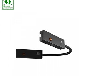 Spectrum voor de installateur LED Railsysteem Mini NANO SHIFT – Elastische Elektrische Connector Zwart