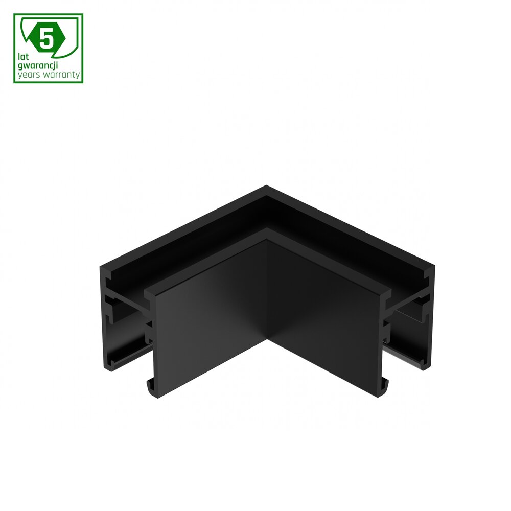 Spectrum SYSTEM SHIFT NANO – Connector "L" Horizontaal Zwart