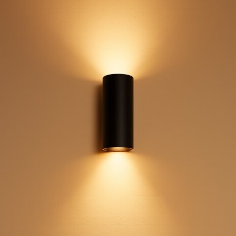 LED Wandlamp ROULO2  – IP20 – Zwart – Up & Down Light