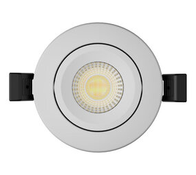 Ledvance Zakelijk: Professionele LED Verlichting & Armaturen Dimbare LED Inbouwspot  Brand vertragend IP65  -  Fire Rated | 7-5W | 2700K, 3000K , 4000K Multi color Switch  | TRIAC Dim - Kantelbaar - GST18i3 + Easy connect