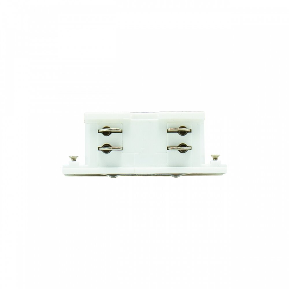 Spectrum 3-Fase Inbouw spanningsrail toebehoren - Koppelstuk - i-connector - Wit Spectrum 3-Fase Inbouw spanningsrail toebehoren - Koppelstuk - i-connector - Wit